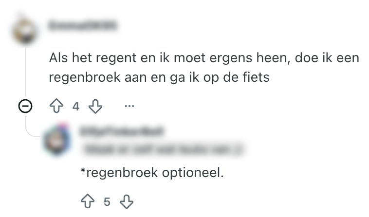 regenbroek