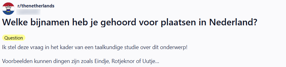 bijnamen