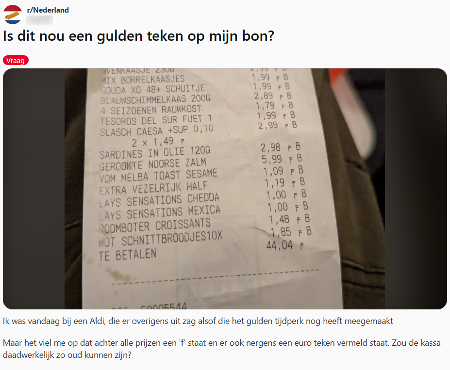Aldi bon
