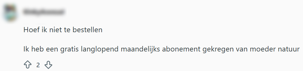 ongesteld