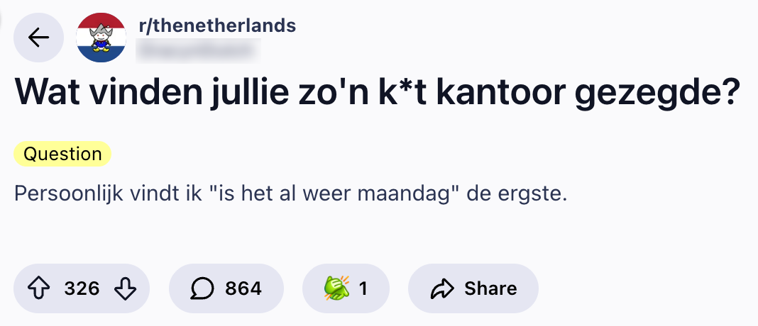 kantoortermen