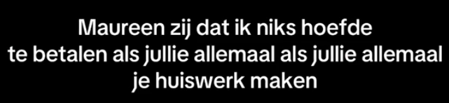 huiswerk