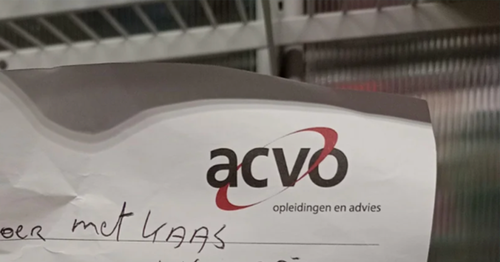 boodschappenlijstje supermarkt klant