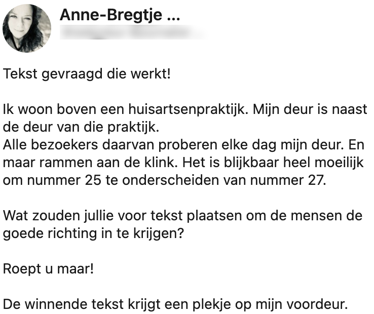 briefje