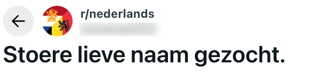hondennaam