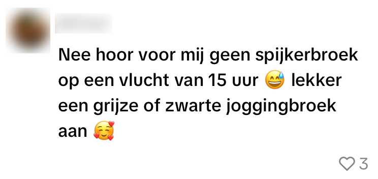 vliegtuig gewoonte spijkerbroek