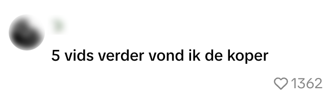 vond ik de koper