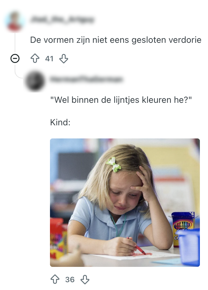 gesloten vormen action