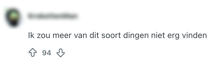 niet erg
