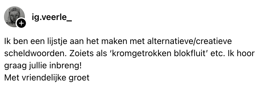 unieke scheldwoorden