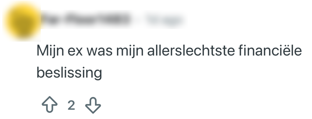 Financiële keuzes geld aankopen