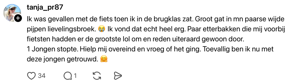 gebaren gunsten kleine dingen