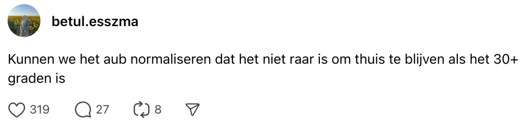 hitte heet weer nederland warmte