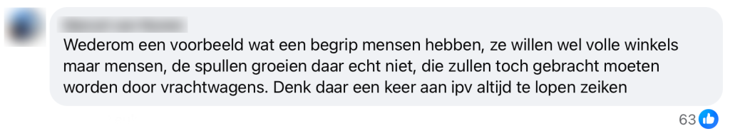aldi klant klacht vrachtwagen