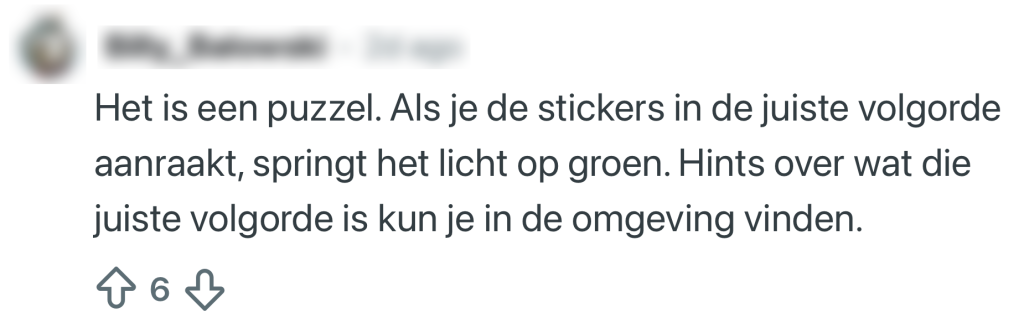 stickers stoplichten vlissingen