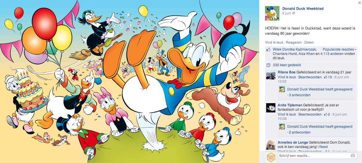 Onwijs Donald Duck: hilarisch gekwaak op social media - The Best Social MV-58