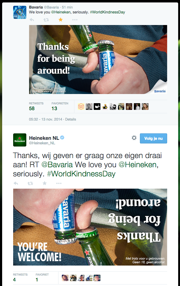 Reactie_Bavaria_Heineken_worldkindnessday