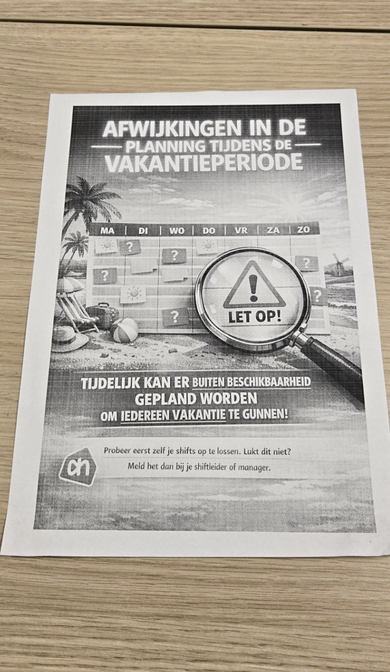 briefje foto