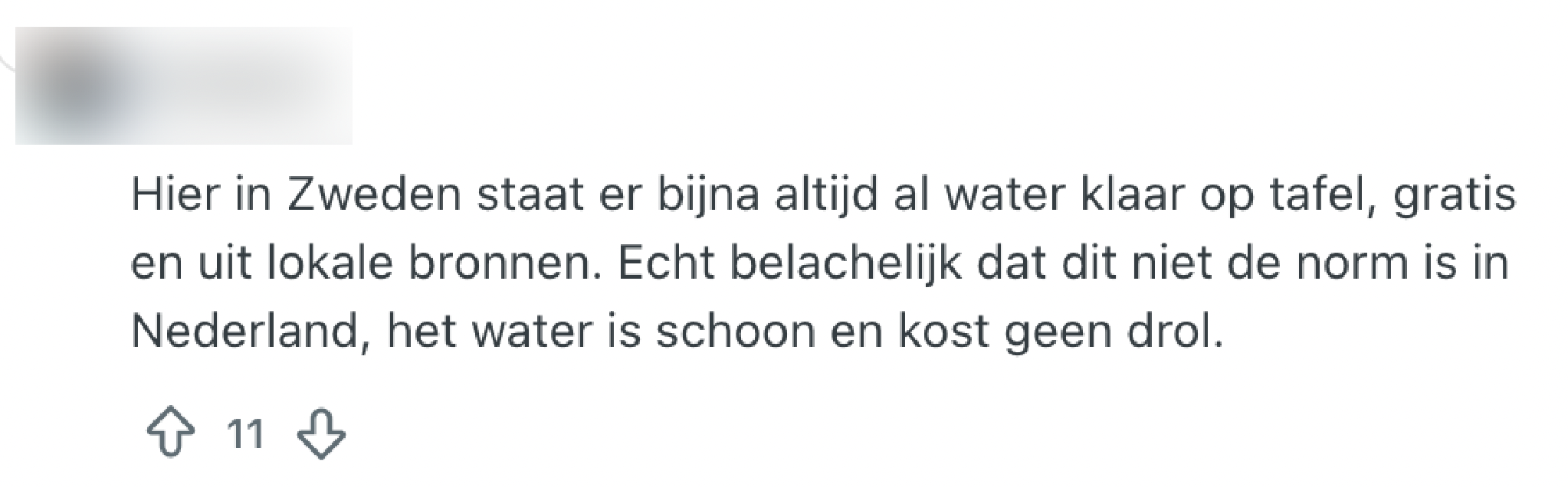 water
