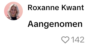 aangenomen