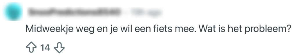 ov fiets snelweg auto