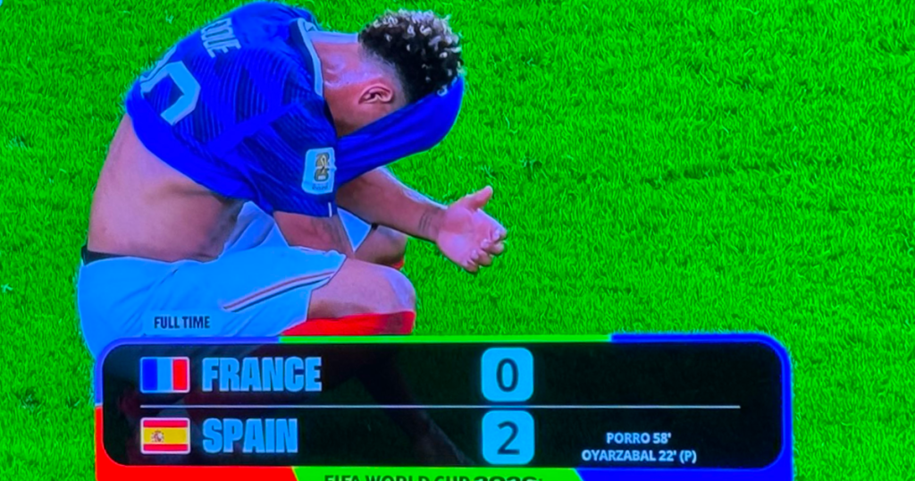 Frankrijk Spanje wk