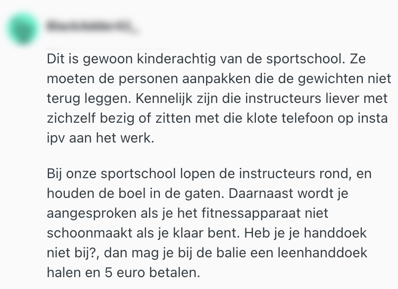 sportschool