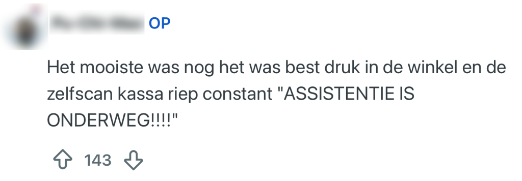 kruidvat zelfscan kassa controle