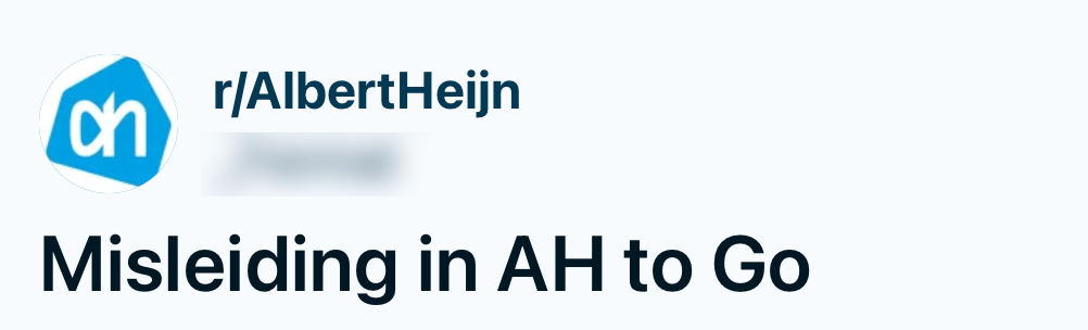ah to go prijskaartje