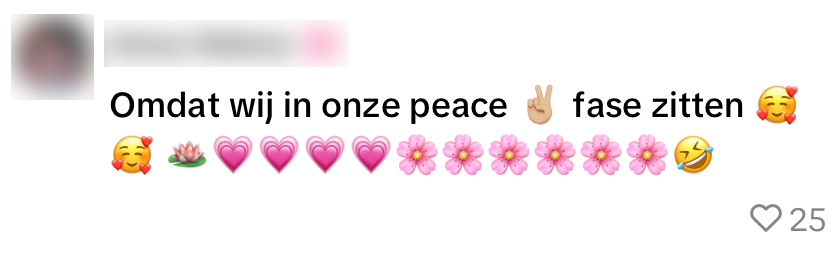 gebaar foto peace
