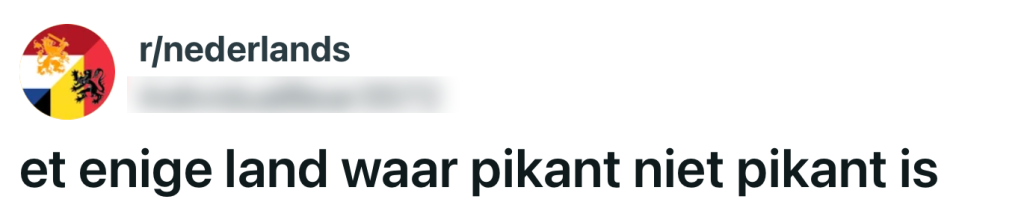 g'woon saus pittig