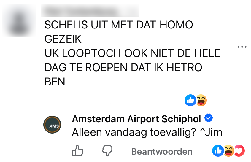 schiphol airport pride