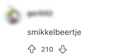 smikkelbeertje