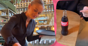 cola fles foto