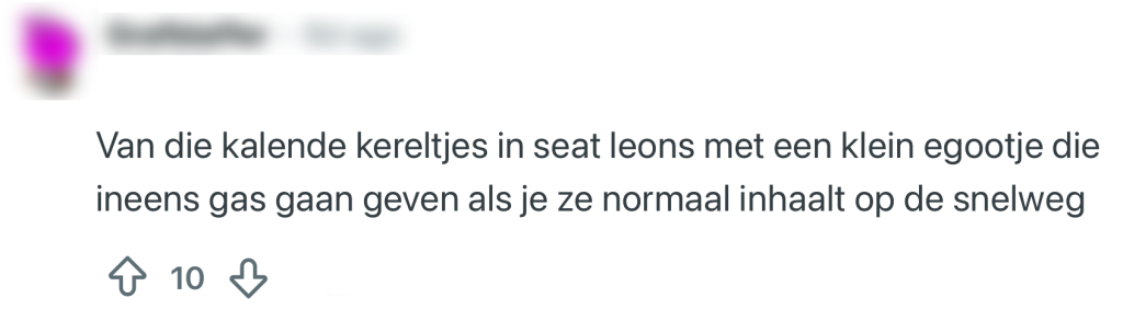 verkeer irritaties auto