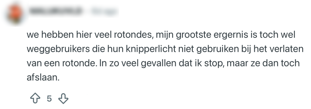 verkeer irritaties auto