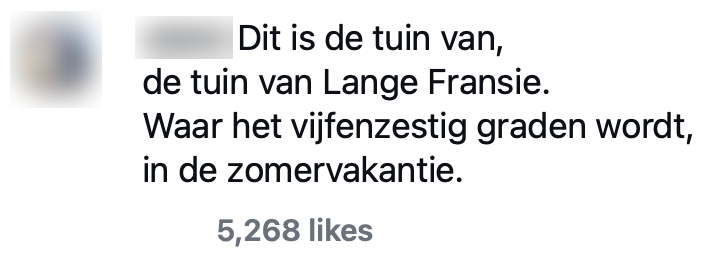 lange frans tuin