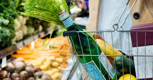 Header zonder tekst supermarkt