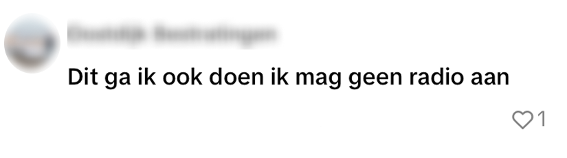 Bouwvakker mag geen radio