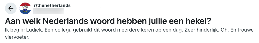 woorden hekel