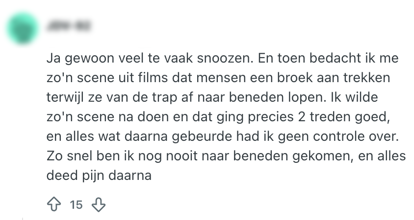 verslapen