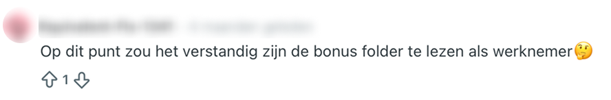 Bonusfolder lezen vakkenvullen