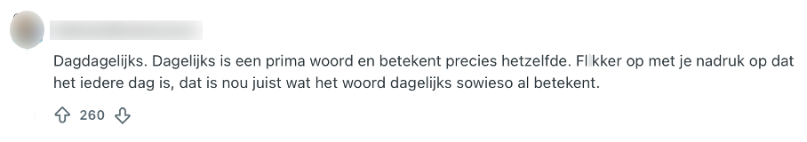 dagdagelijks woorden
