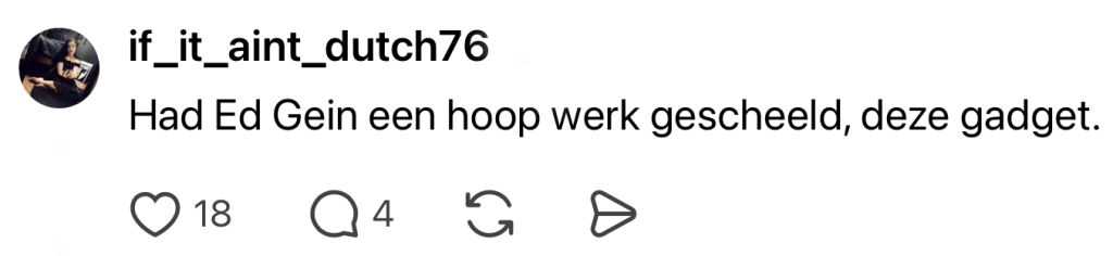 Dirk webshop product