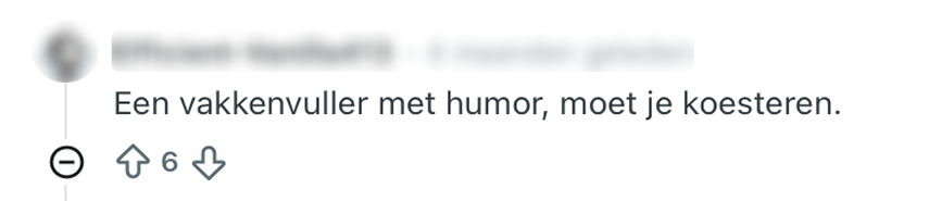 Vakkenvullen met humor