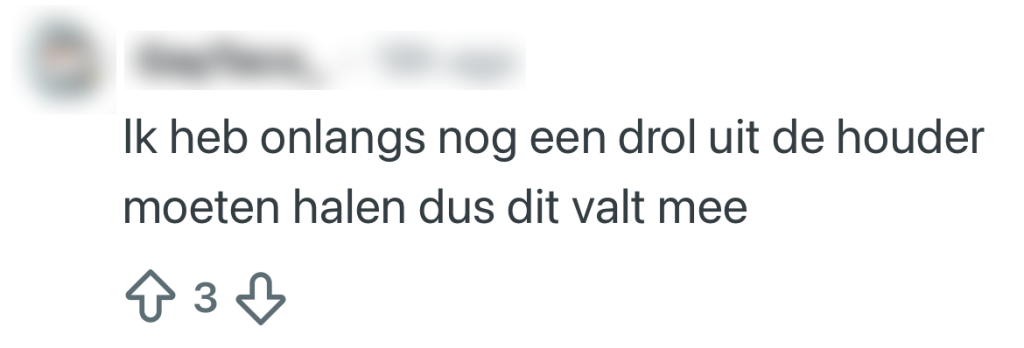 briefje wc universiteit