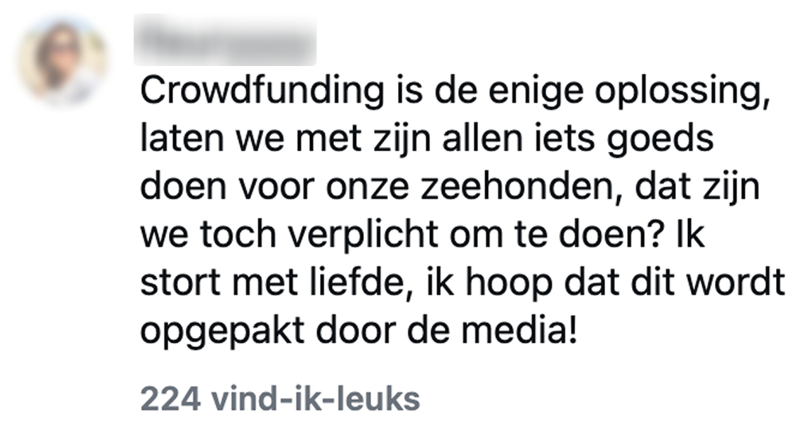 enige oplossing voor zeehondencentrum