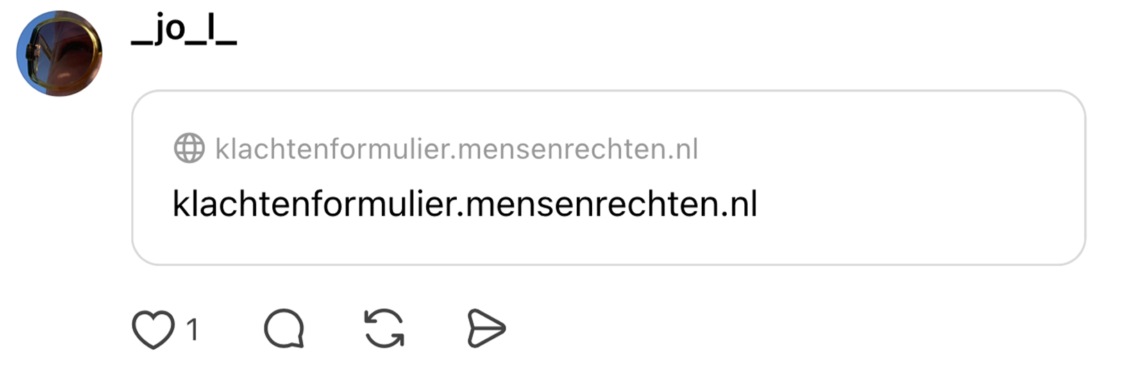 klachtenformulier